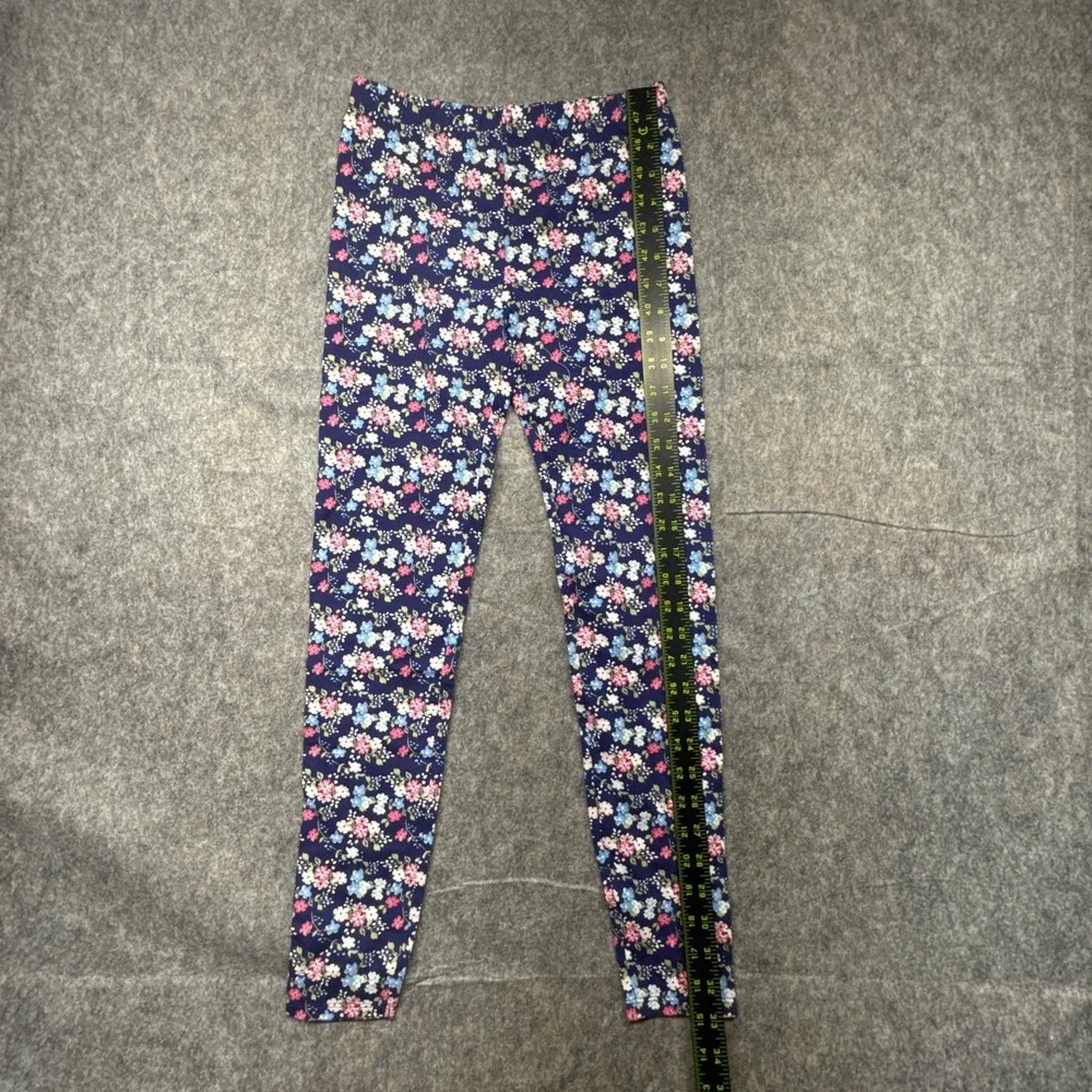 BCBG Girls 2pc Set Pale Aloe Sweatshirt Floral Leggings Size L 14/16 1628977 NEW